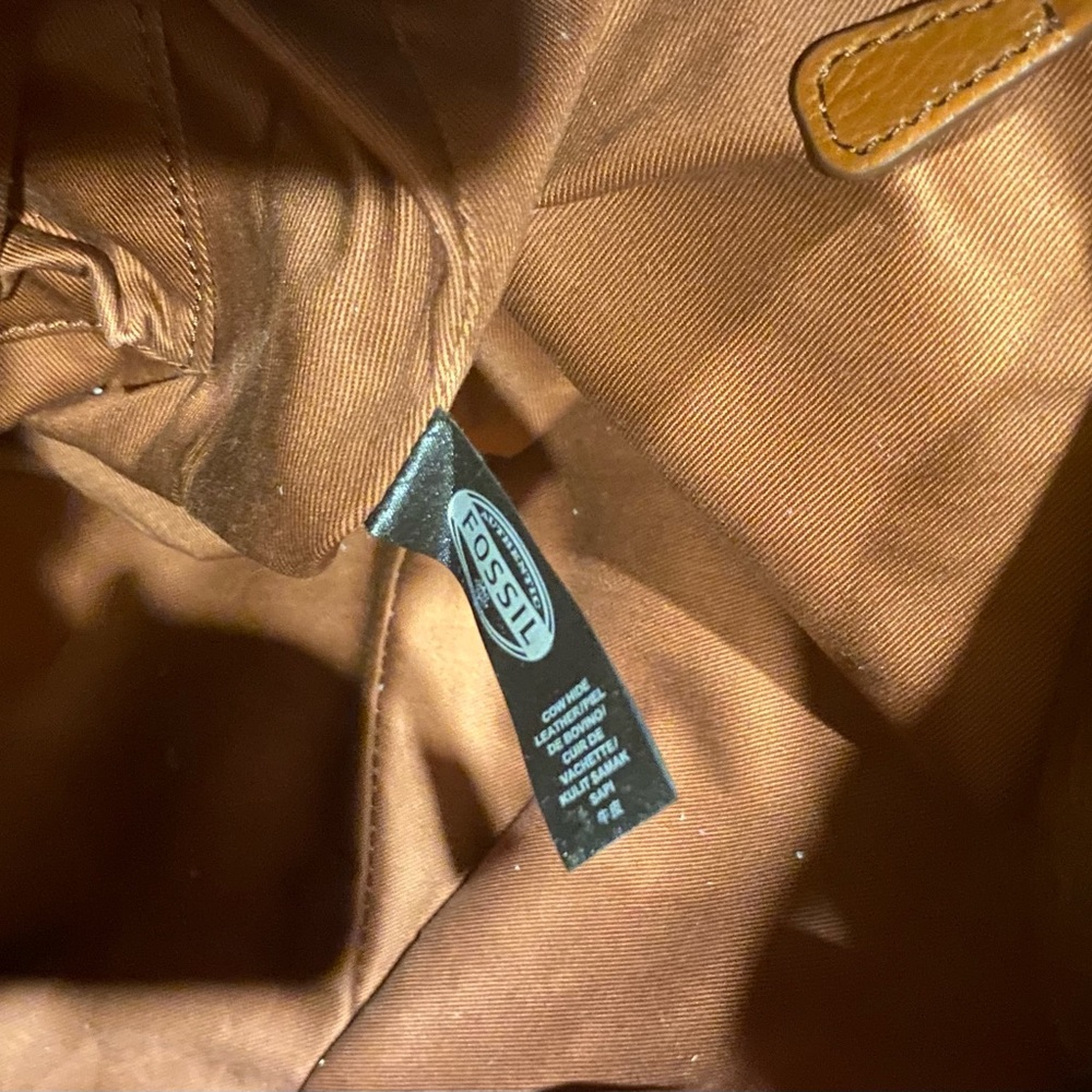 Nwot Fossil Tessa Bucket Drawstring Convertible B… - image 8